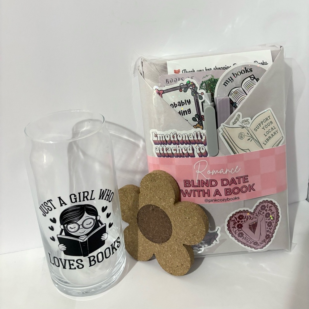 Blind Date With a Book & Mug | Cozy Reader Gift Set |
| Wrapped Book and Cup - Picture 5 of 6